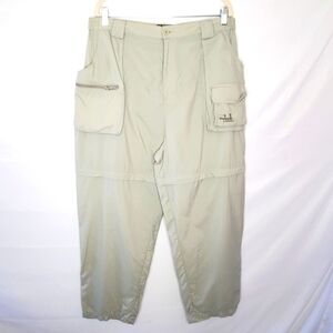 Cabela's Guidewear Convertible Pants Men's 2XL Nylon Fishing Hunting Gorpcore